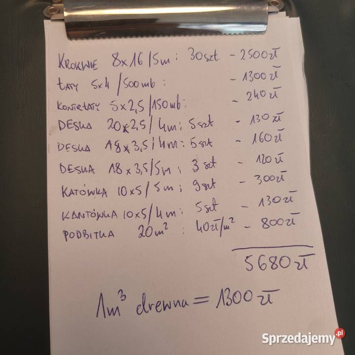 Nowa więźba łaty kontrłaty Dachy i rynny Gromiec