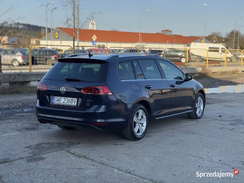 Volkswagen Golf 7 kombi Diesel 6b 215 przebiegu Wejherowo