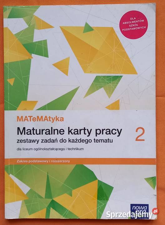 Maturalne karty pracy 2 Matematyka liceum Małkinia Górna
