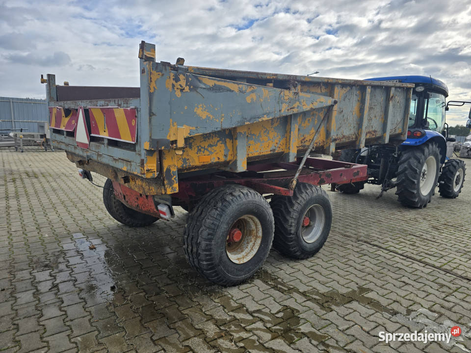Przyczepa wywrotka MORE MASKINER T041k 10 ton Rudolfowo sprzedam