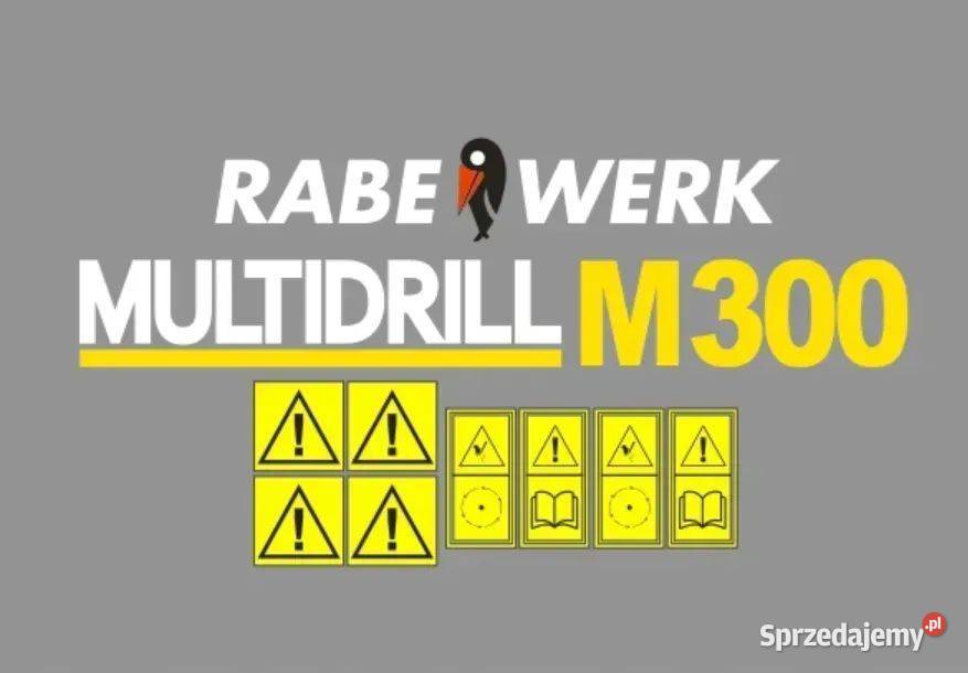 Naklejki oklejenie RABEWERK MULTIDRILL M300 Karoseria mazowieckie Janików sprzedam