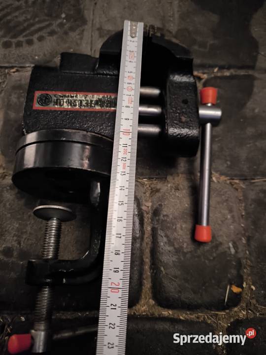 Solidne imadło obrotowe dawnej produkcji nowe Radomsko