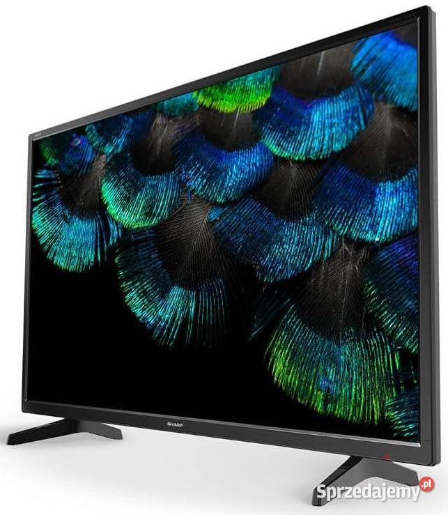 TV LED 32 cale Sharp z DVBT2 i pilotem Warszawa sprzedam