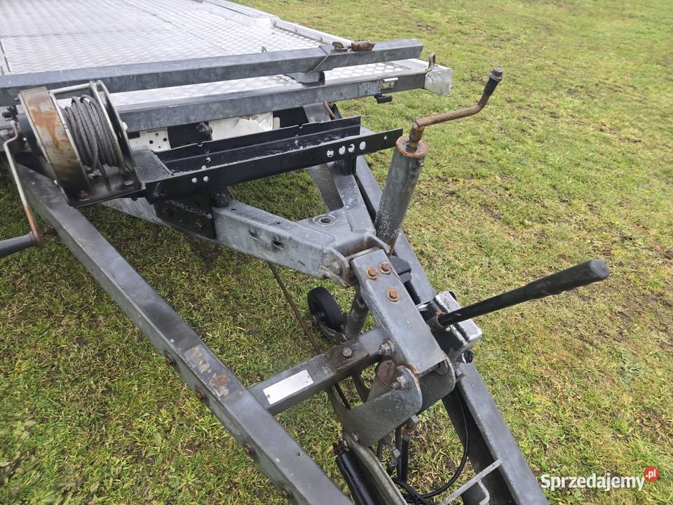 Laweta przyczepa Eder Uchylna Aluminiowa DMC lubuskie sprzedam