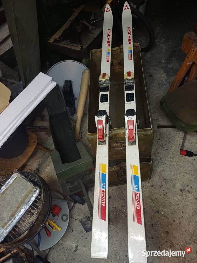 Narty zjazdowe firmy Fischer Rs Sport zestaw Tuszyn