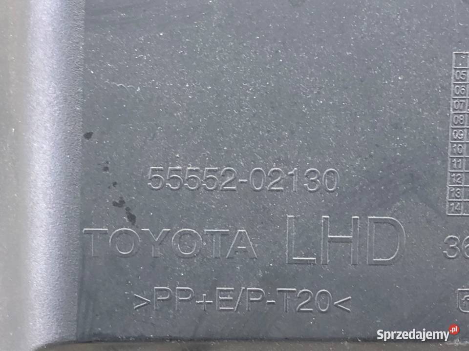 SCHOWEK PASAŻERA TOYOTA AURIS I Hatchback 0612 sprzedam
