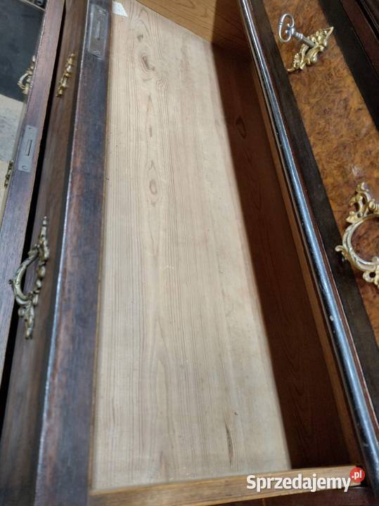 Komoda z szufladami Szyfoniera Biedermeier Gdańsk
