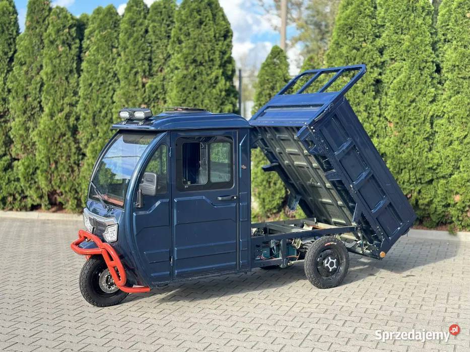 Użytkowy Elektryczny trójkołowiec wozidło z Białystok