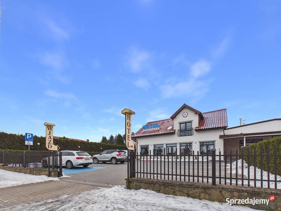 Funkcjonujący hotel inwestycyjny Świdwin Sprzedaż
