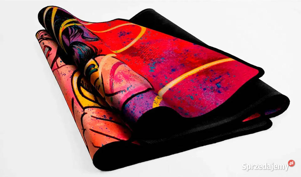 Podkładka gamingowa XXL Wonder Woman kolorowa podstawki lubelskie Zamoście