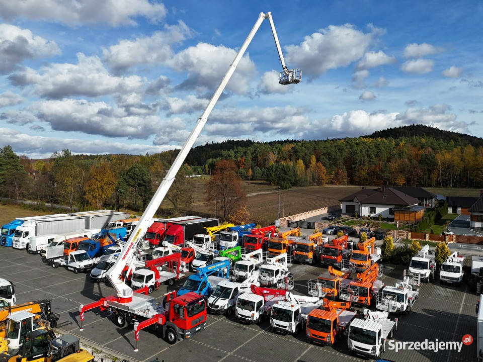 MAN TGM 18280 Zwyżka WUMAG WT 450 Podnośnik blokada mostu Widełki