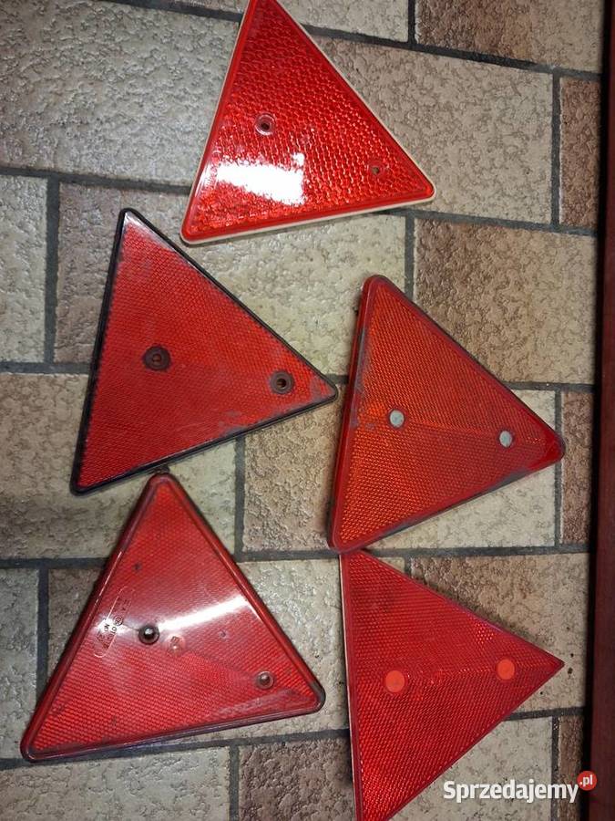 Odblaski trójkaty 5sztuk Annopol