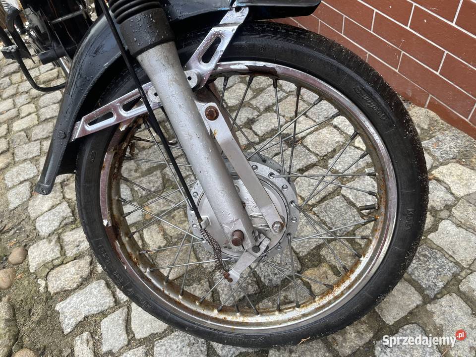 Koło bęben ośka kompletne przód Romet Chart 210 Szprotawa