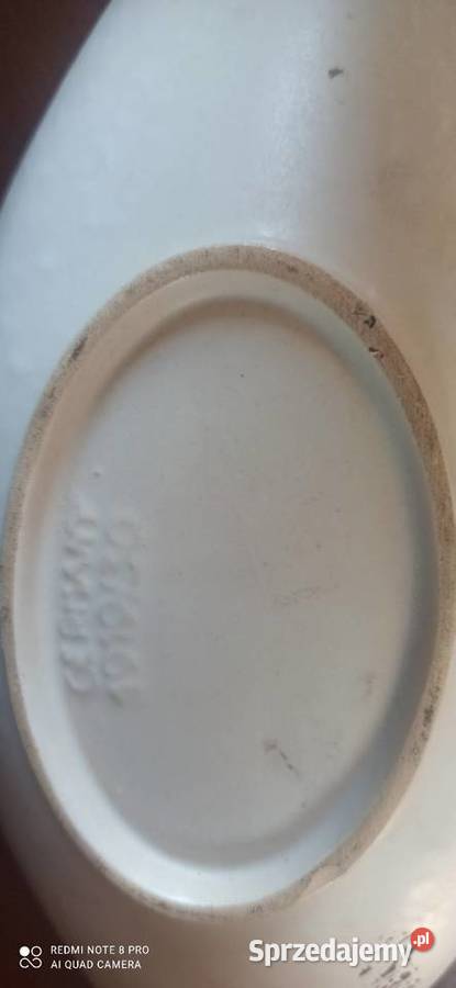 Patera owalna Z motylkiem trawami ziołami Gdańsk