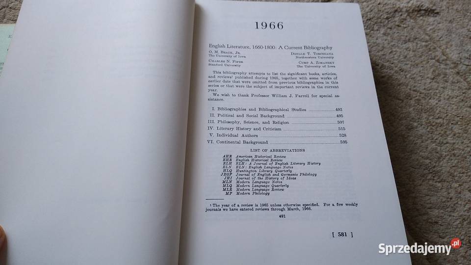 English literature 16601800 a bibliography of