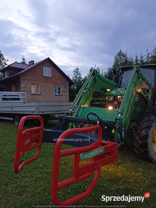Nowy kompletny chwytak do bel balotów Ładowacze czołowe warmińsko-mazurskie