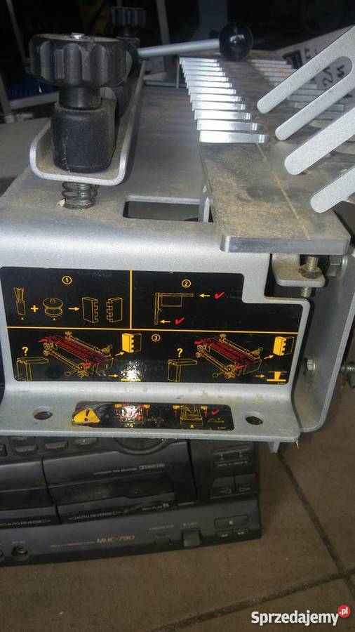 Jaskółczy ogon szablon Józefów