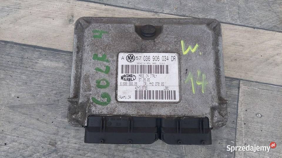 STEROWNIK SILNIKA VW GOLF IV 4 2002 BORA śląskie Gliwice