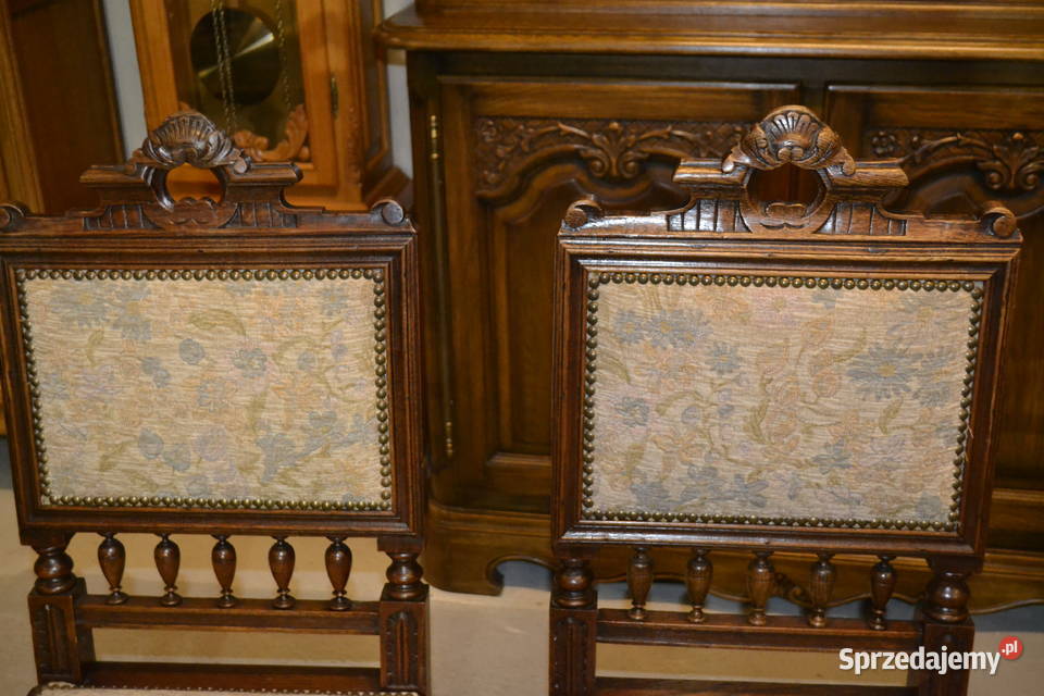 krzesła eklektyczne 4 dąb Meble Będzin