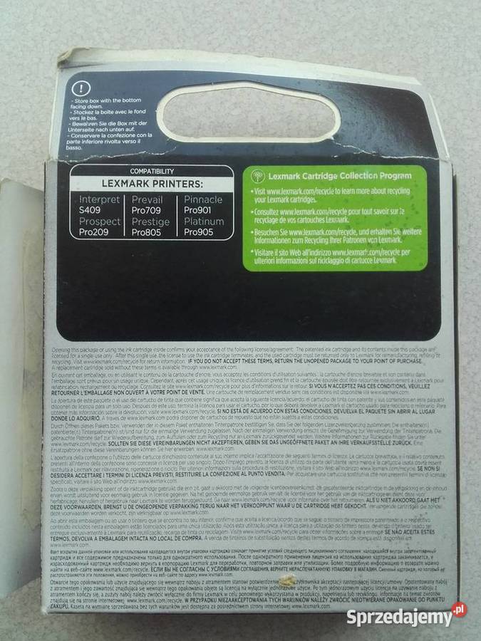 Tusz do drukarki toner