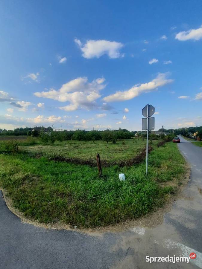 działka Janów z warunkami zabudowy media w Watraszew