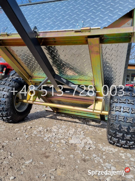 Przyczepa z wywrotem ATV 500 Kellfri Gołaczewy