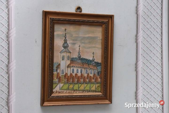 Nikifor Krynicki Kościół Cerkiew w Krynicy Obraz