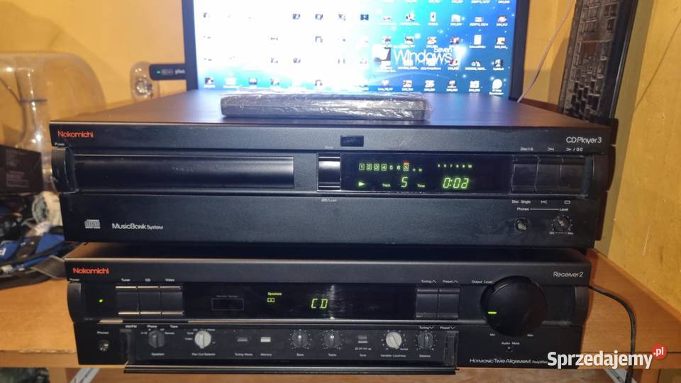 Amplituner Nakamichi Receiver 2 i odtwarzacz Warta