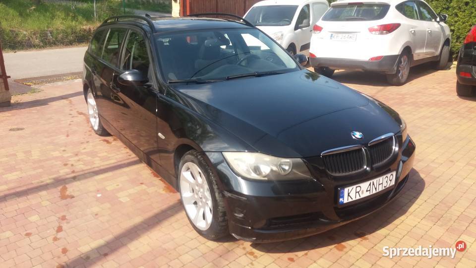 BMW e91 szklany dach bezwypadkowy Zarejestrowany podgrzewane fotele Kraków
