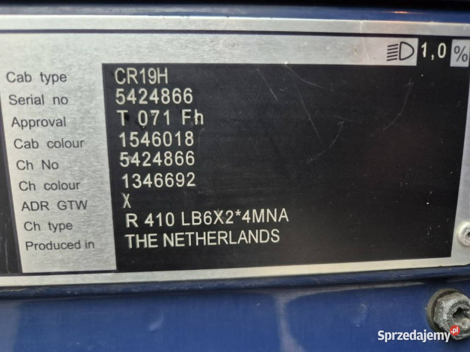 Scania R410 Komorniki