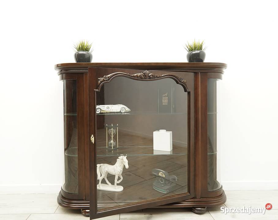 Zabytkowa witryna w stylu chippendale z lat Jerka sprzedam