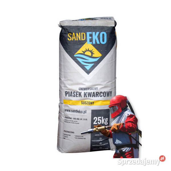 Piasek kwarcowy do piaskowania piaskarki świętokrzyskie Tokarnia