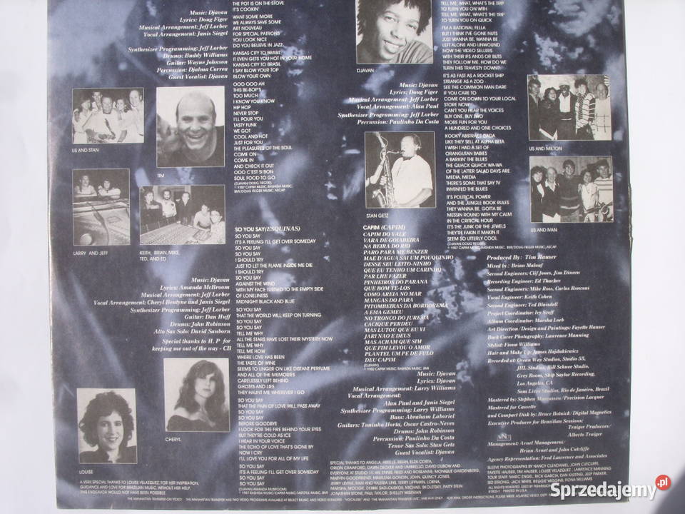 Winyl LP THE MANHATAN TRANSFERBRASIL 1998 rock Wołów