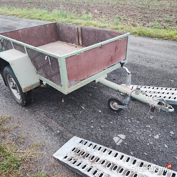 Przyczepka samochodowa Sam DMC 500 oś na Rok produkcji 1988 Zielona Góra