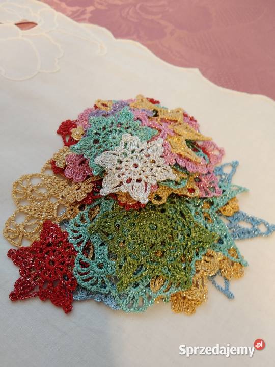 Błyszczące gwiazdeczki gwiazdki na choinkę Lublin