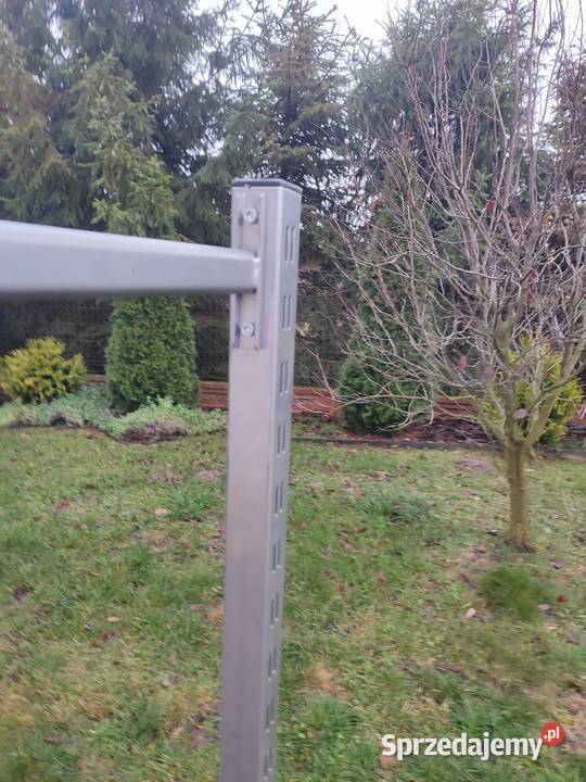 Metalowy wolno stojący wieszak na ubrania Dulcza Wielka sprzedam