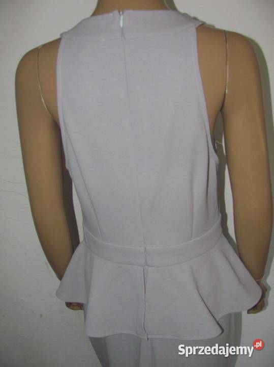 sukienka szara PINK BOUTIQUE 12 L 40 rykbka szary/srebrny Zamość