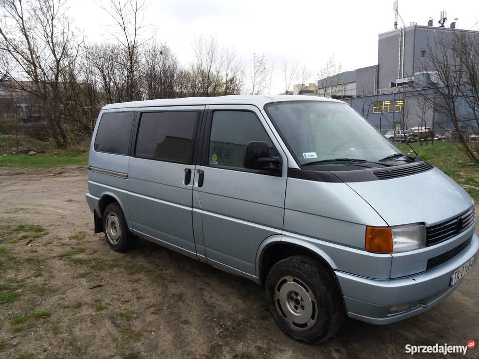 Vw t4 caravella 25 benzyna z gazem elektryczne lusterka Łódź