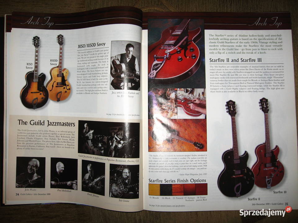 Guild Gallery Guitarists Magazine Vol 2 No2 Kępice sprzedam