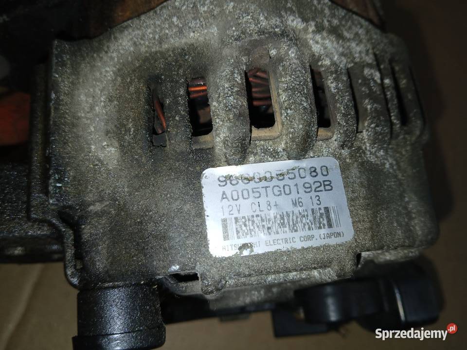 Alternator 9660055080 Citroen Peugeot 11 14 B osobowe Radłów sprzedam