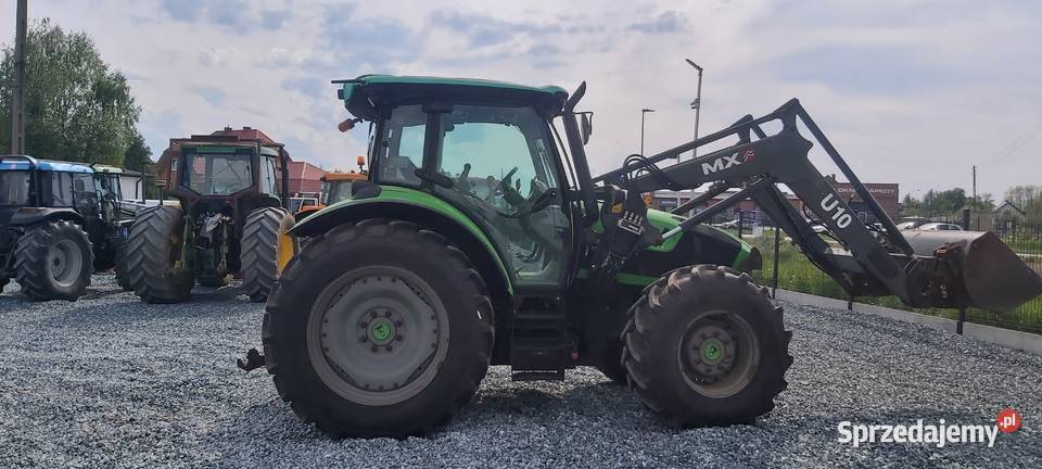 Deutz fahr 5120 z ladowaczem MX Turek