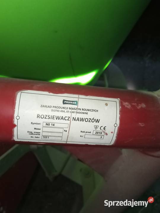 Rozsiewacz nawozów lejek Czarnocin sprzedam