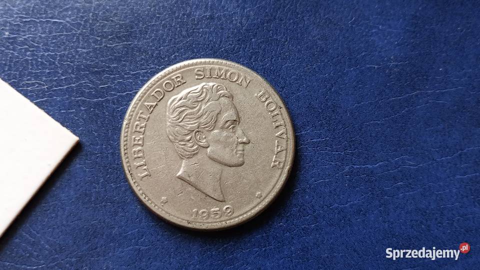 Stare monety 50 centavo 1959 Kolumbia Lesko