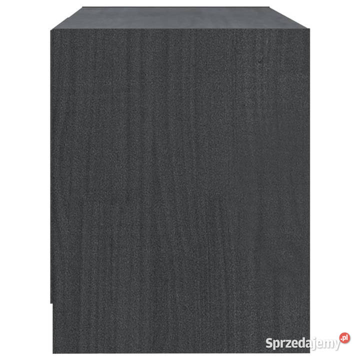 Szafka pod telewizor szara 80x31x39 lite drewno Warszawa