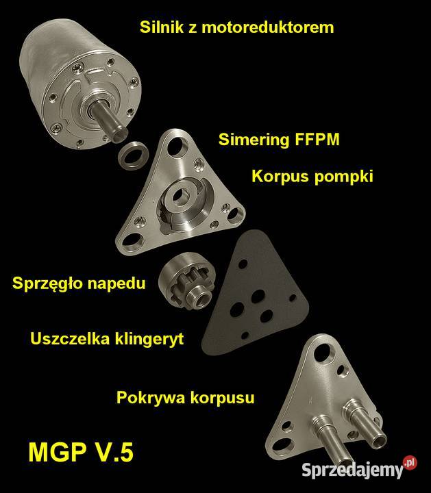 Pompka oleju przepracowanego pieca nadmuchowego sprzedam