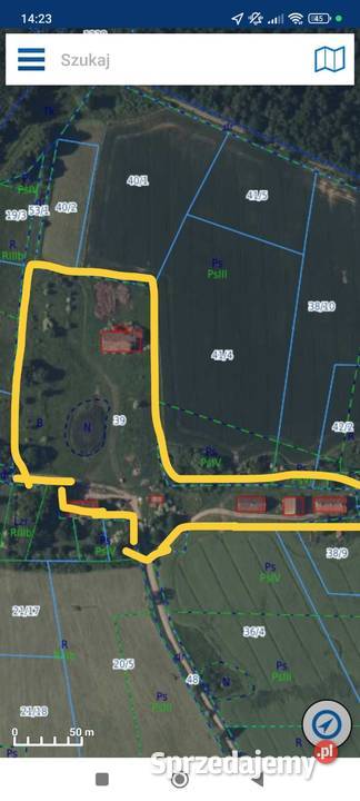 Siedlisko RADZIEJE mieszkanie 67 m2 działka