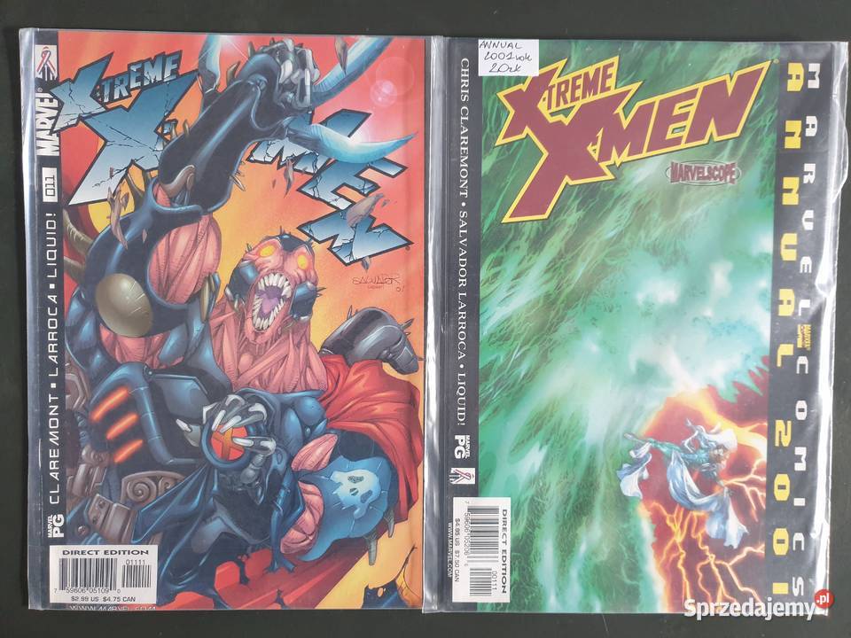 Xtreme XMen zestaw 6 komiksów Marvel USA