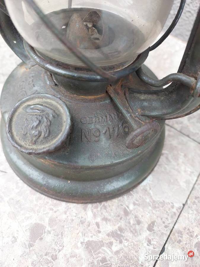 Stara lampa naftowa Feuerhand No 176 Tczew