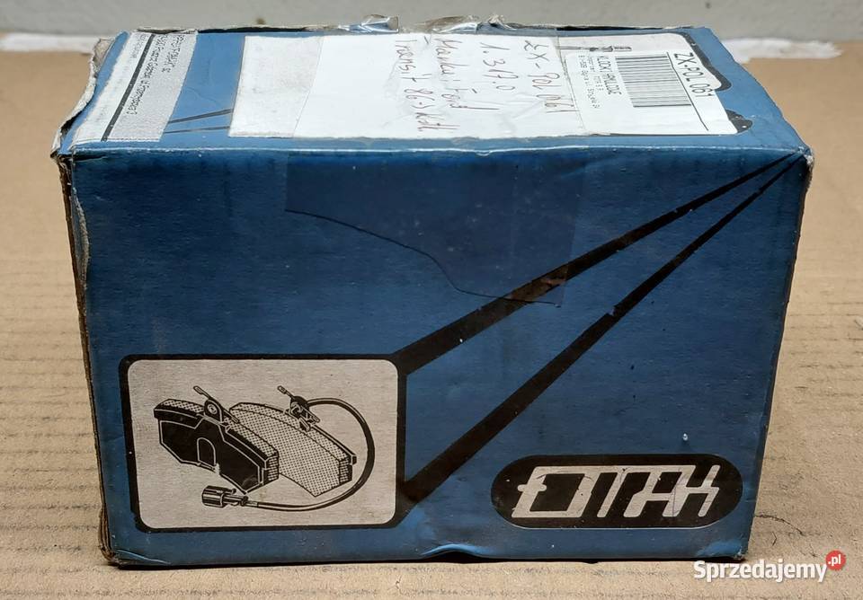 KLOCKI HAMULCOWE PRZÓD FORD TRANSIT 25D 8691 Układ hamulcowy Mielęcin