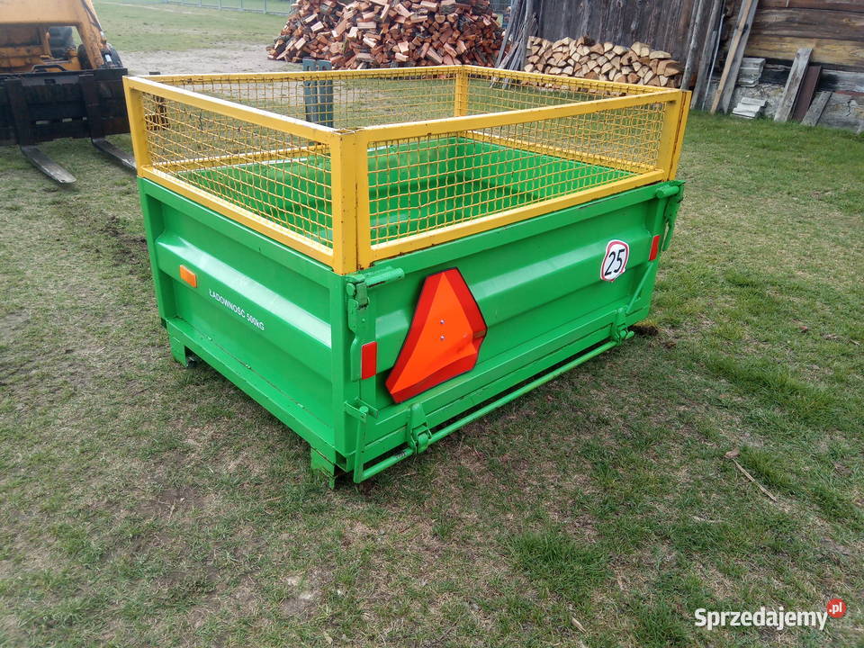 Skrzynia do ciągnika na podnośnik TUZ ładowność mazowieckie Suchożebry